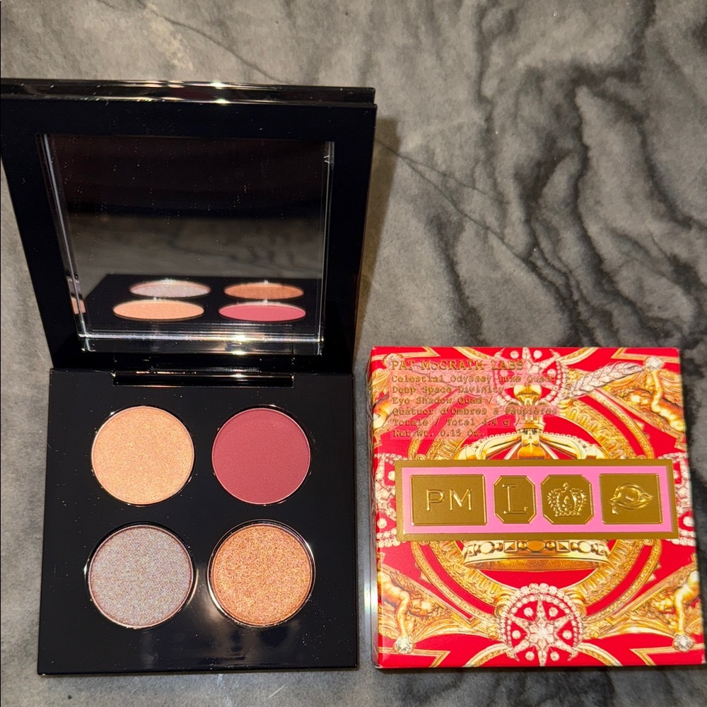 Pat McGrath Celestial Odyssey Luxe Quad - Copper, Burgundy, Silver, Bronze